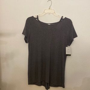 Large, charcoal gray workout Champion top from Target